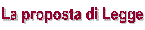Proposta di Legge